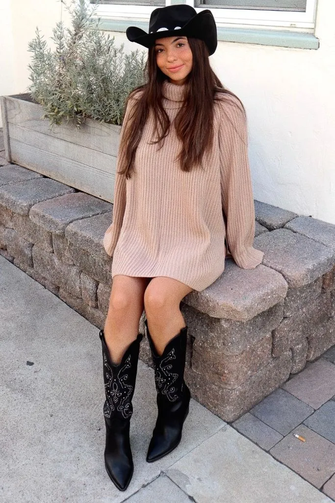 Tanya Turtleneck Oversized Sweater