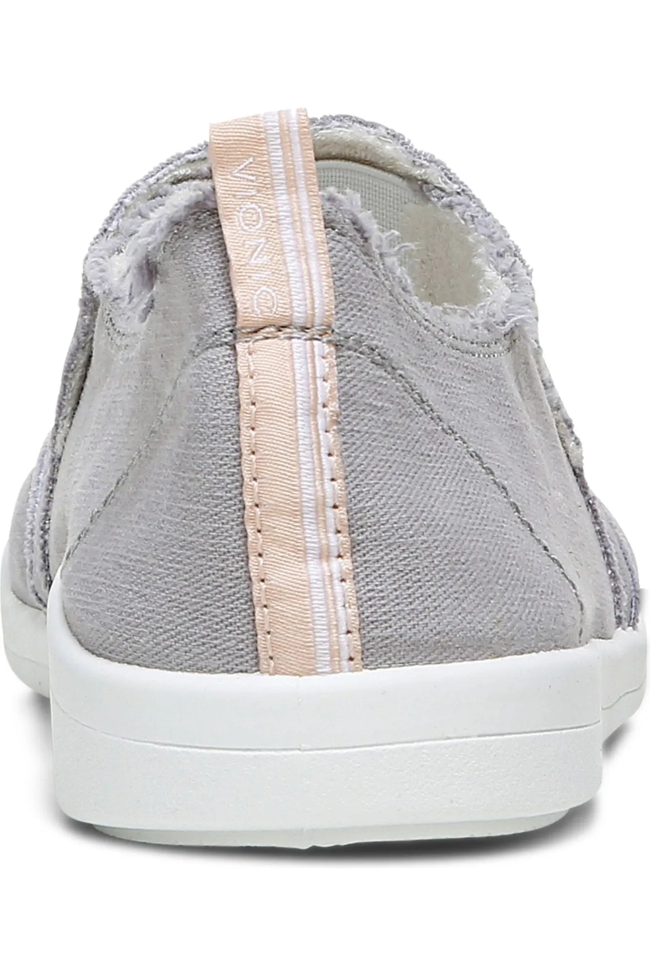 Vionic Canvas Slip-On Flat - Style Malibu GRY