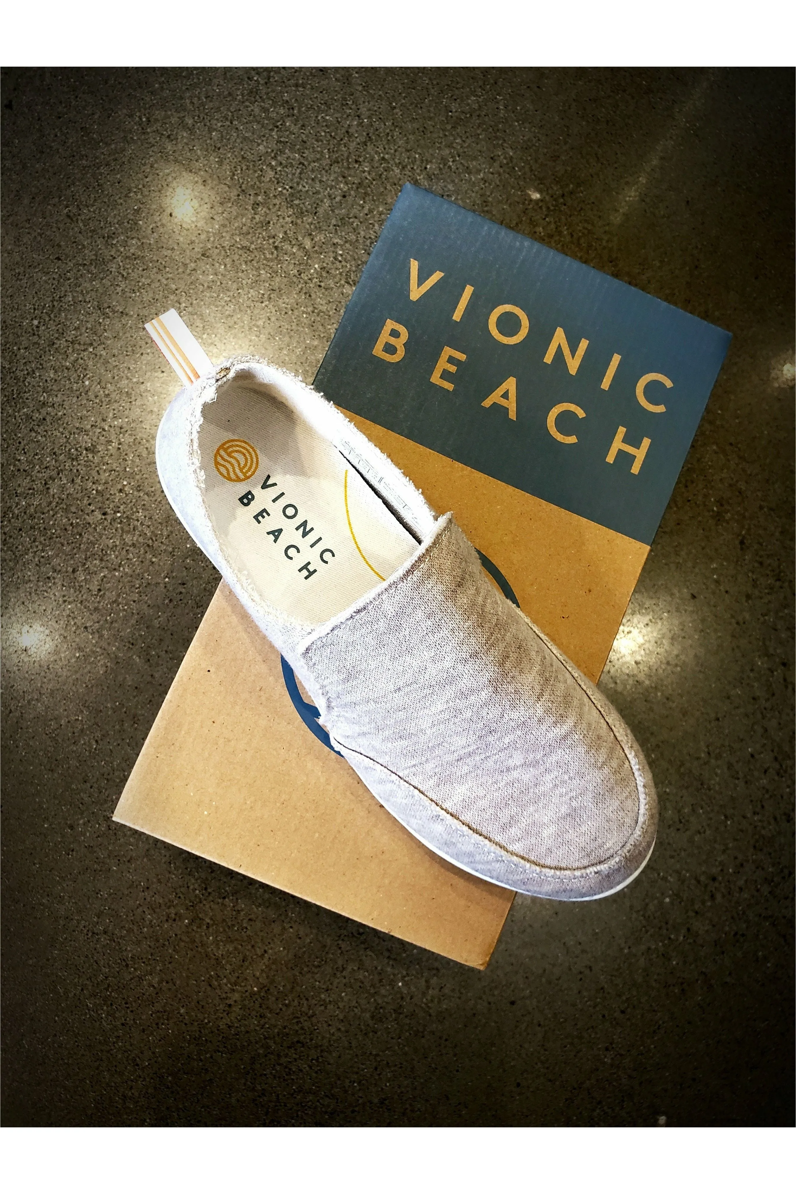 Vionic Canvas Slip On Shoes - Style Venice Malibu