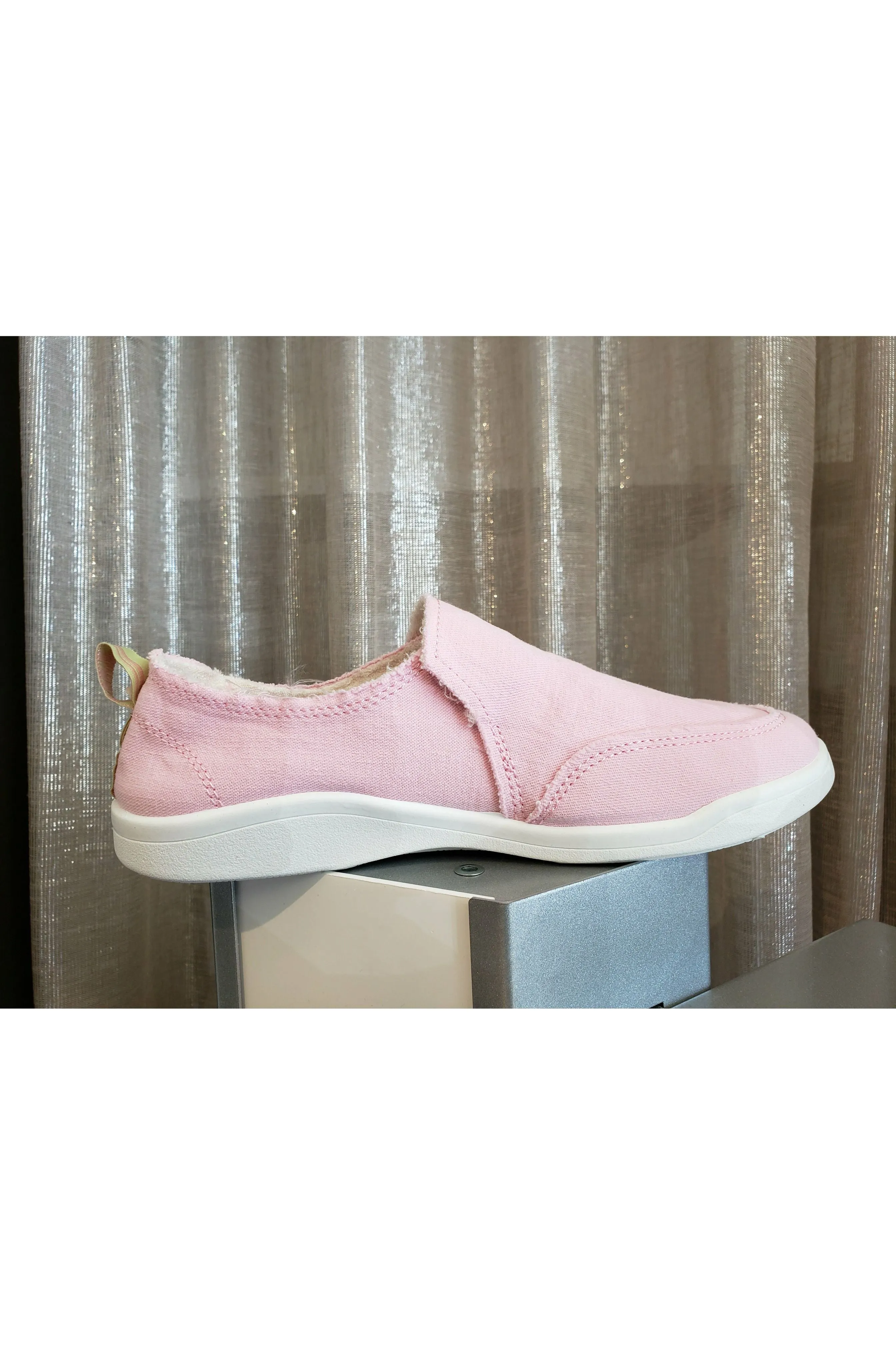 Vionic Canvas Slip On Shoes - Style Venice Malibu