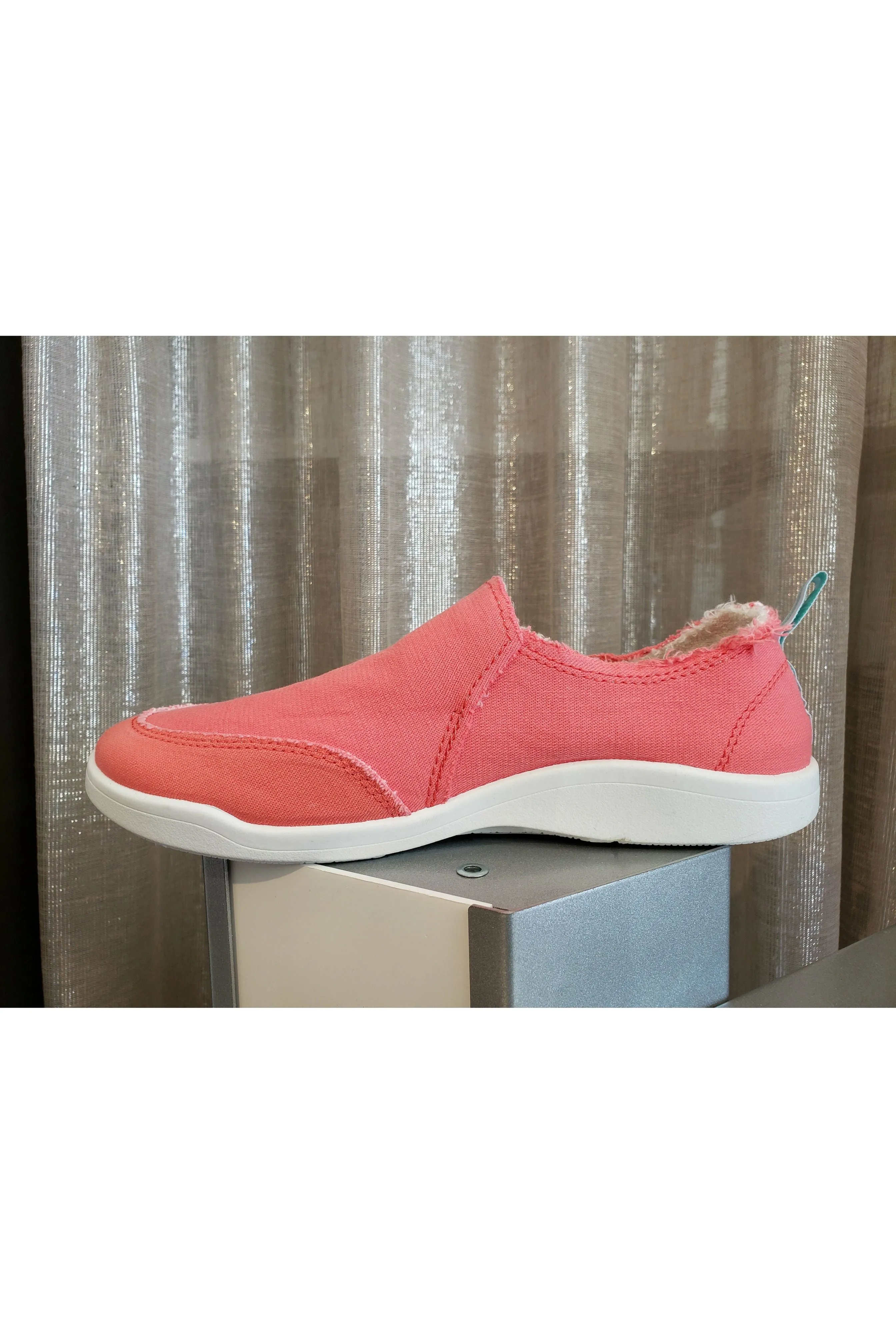 Vionic Canvas Slip On Shoes - Style Venice Malibu