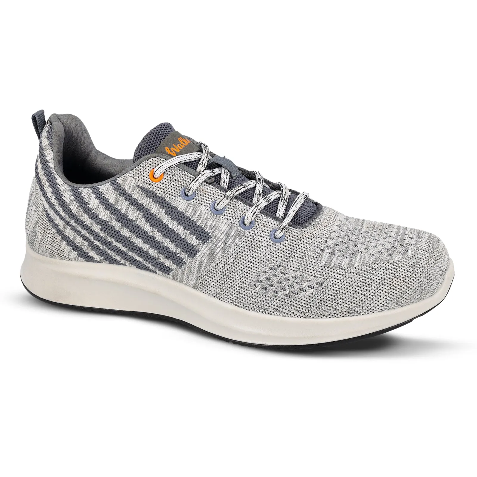 Walkaroo Men Lace-up Training Shoes - WS9513 Light Grey