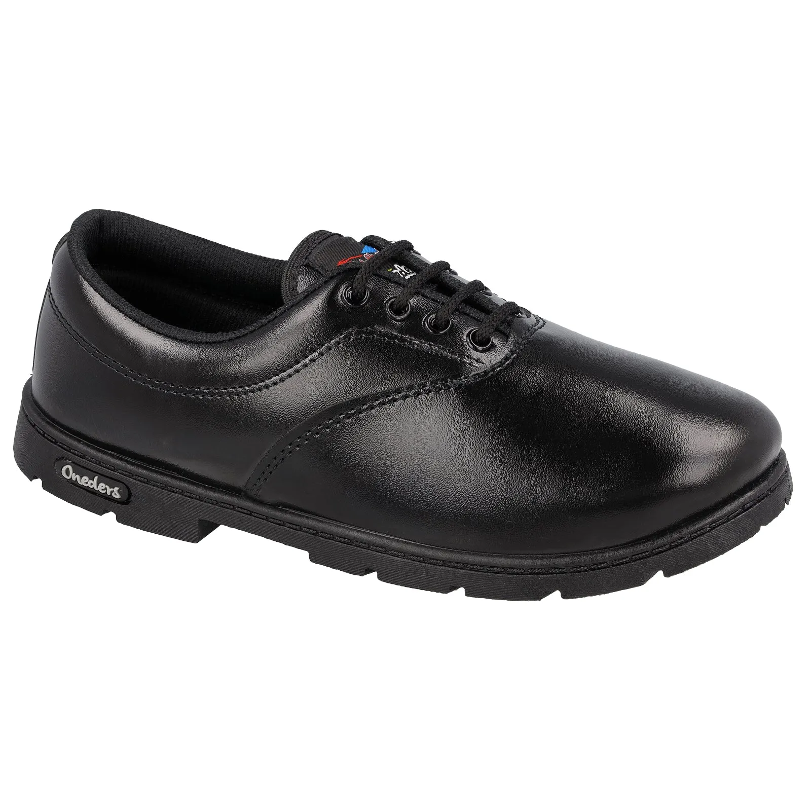 Walkaroo Senior boys School Shoes - WV522 Black