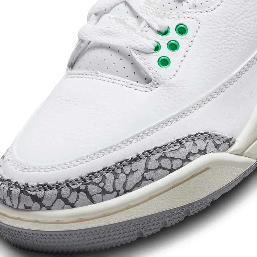 Women's Air Jordan 3 Lucky Green CK9246-136