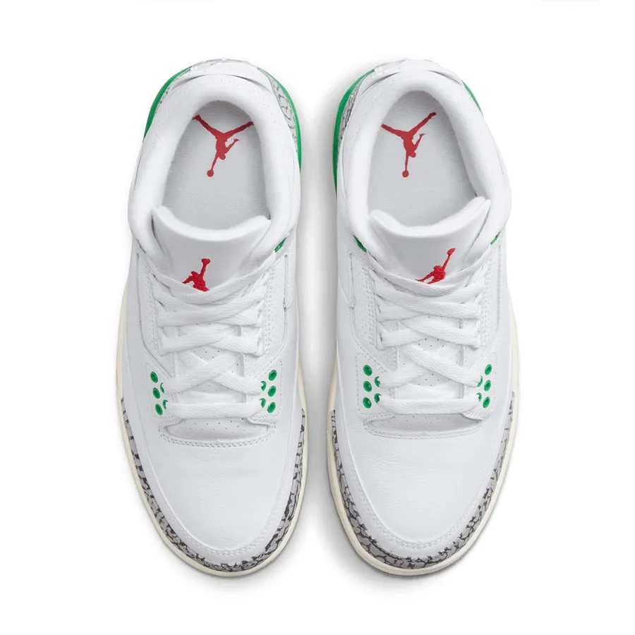 Women's Air Jordan 3 Lucky Green CK9246-136