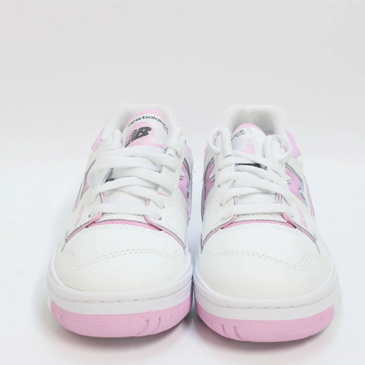 Womens New Balance Bb550 White Pink White Trainers